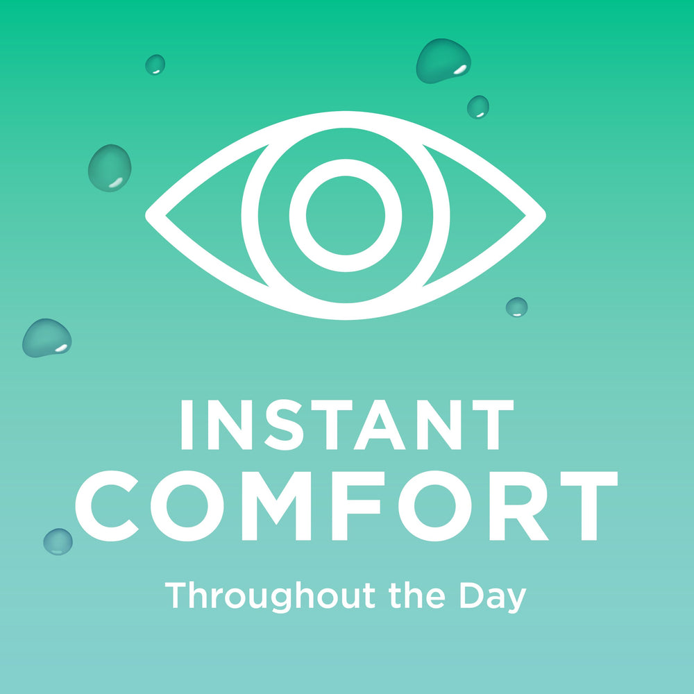 Blink Boost eye drops small bottle in hand for daily use
