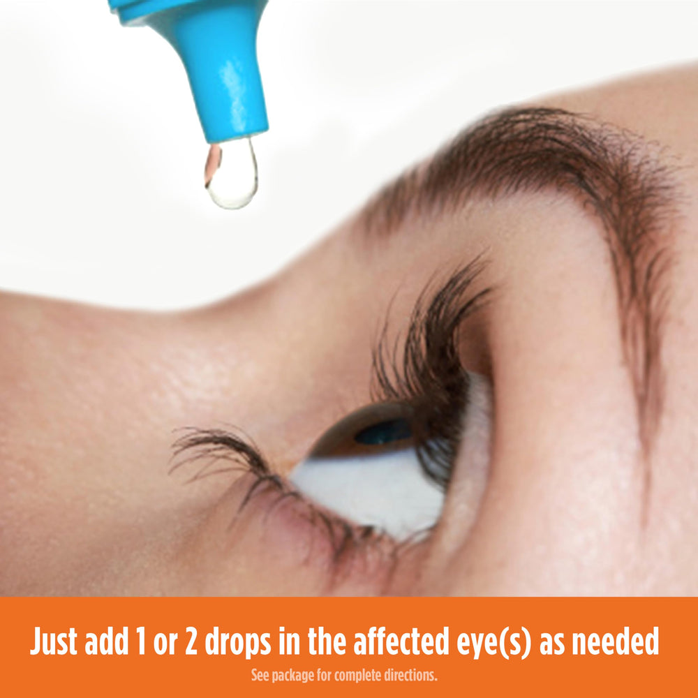 Blink Triple Care eye drops with hyaluronate ingredient for lasting moisture