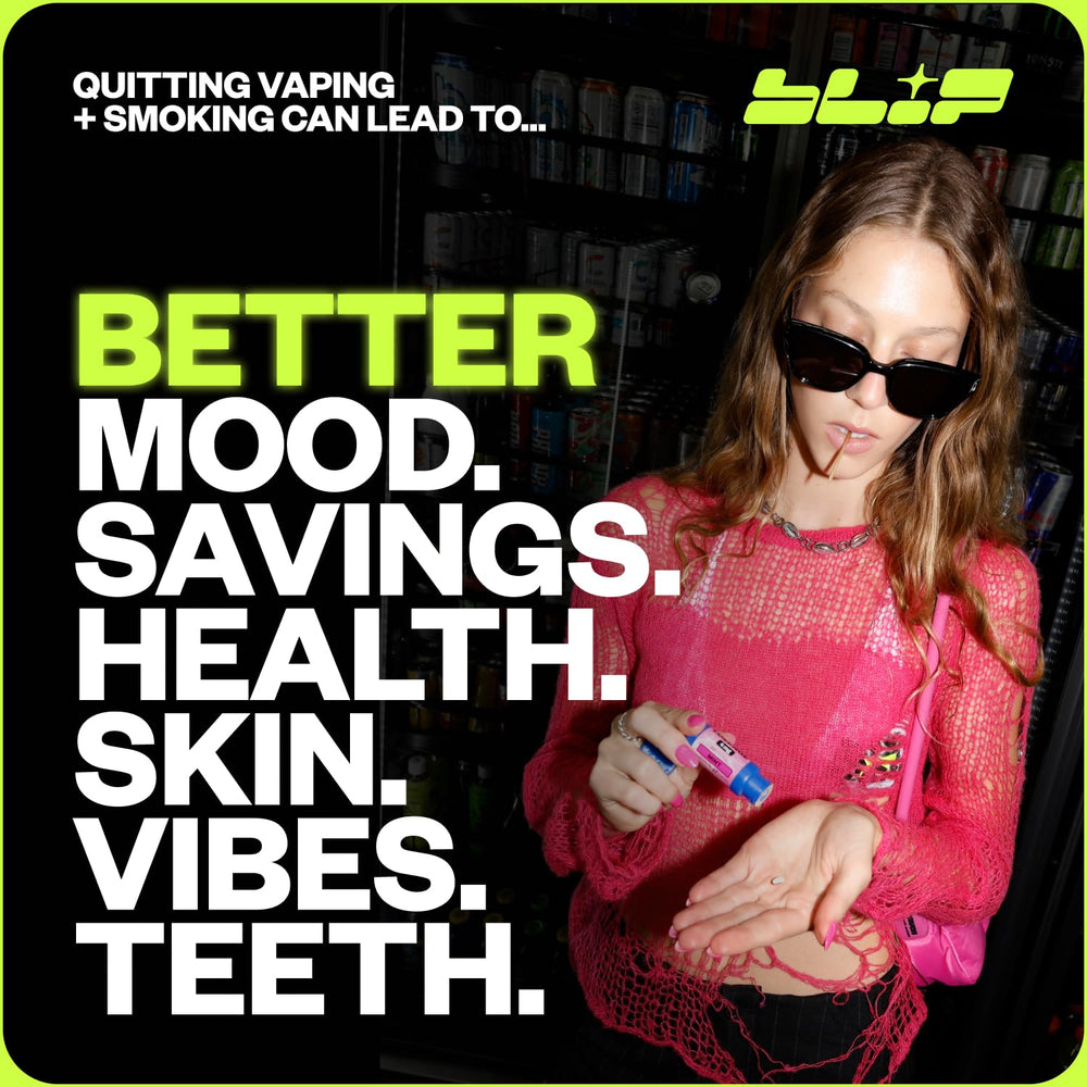 Blip NRT mint-freeze label communicates 2 mg strength clearly