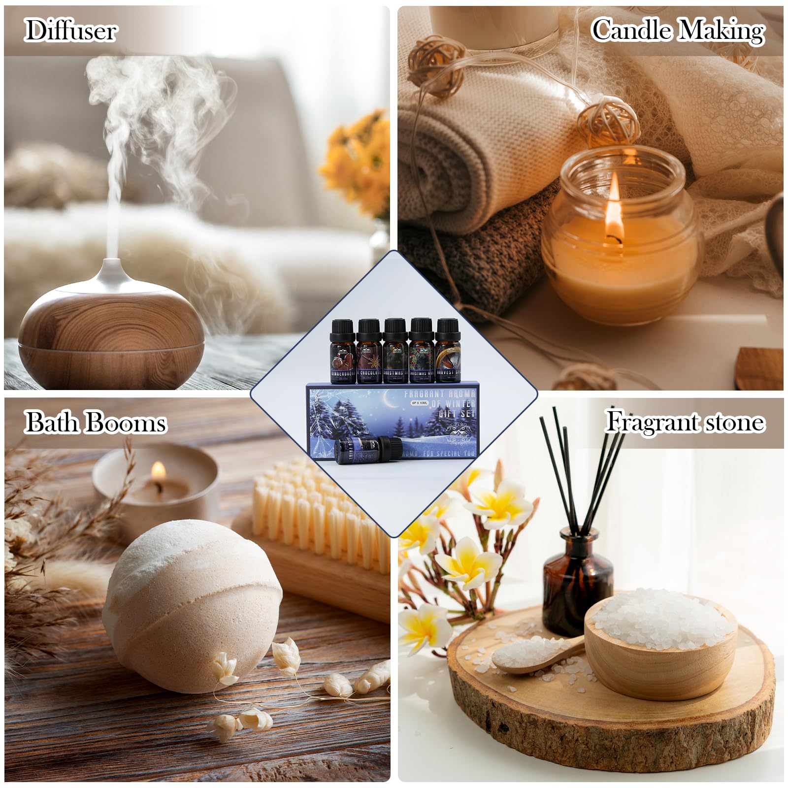 Bl BlissfulBlend Proyectos artesanales velas jabones sales de baño.
