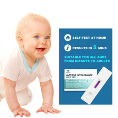 BlissKiss lactose test kit contents, all-in-one setup for quick self-testing.