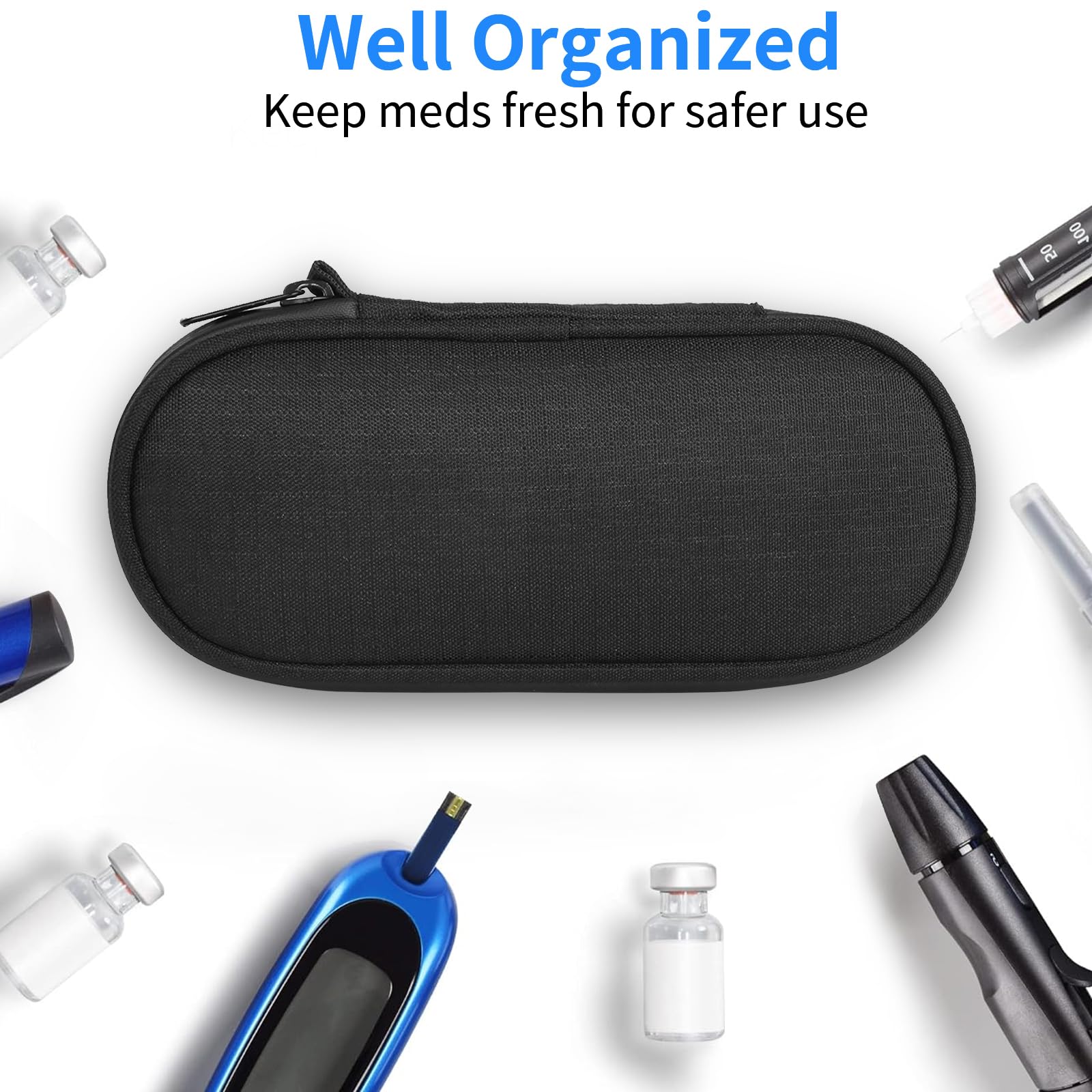BLK8IGHT cierre resistente ofrece protección adicional al transportar suministros médicos