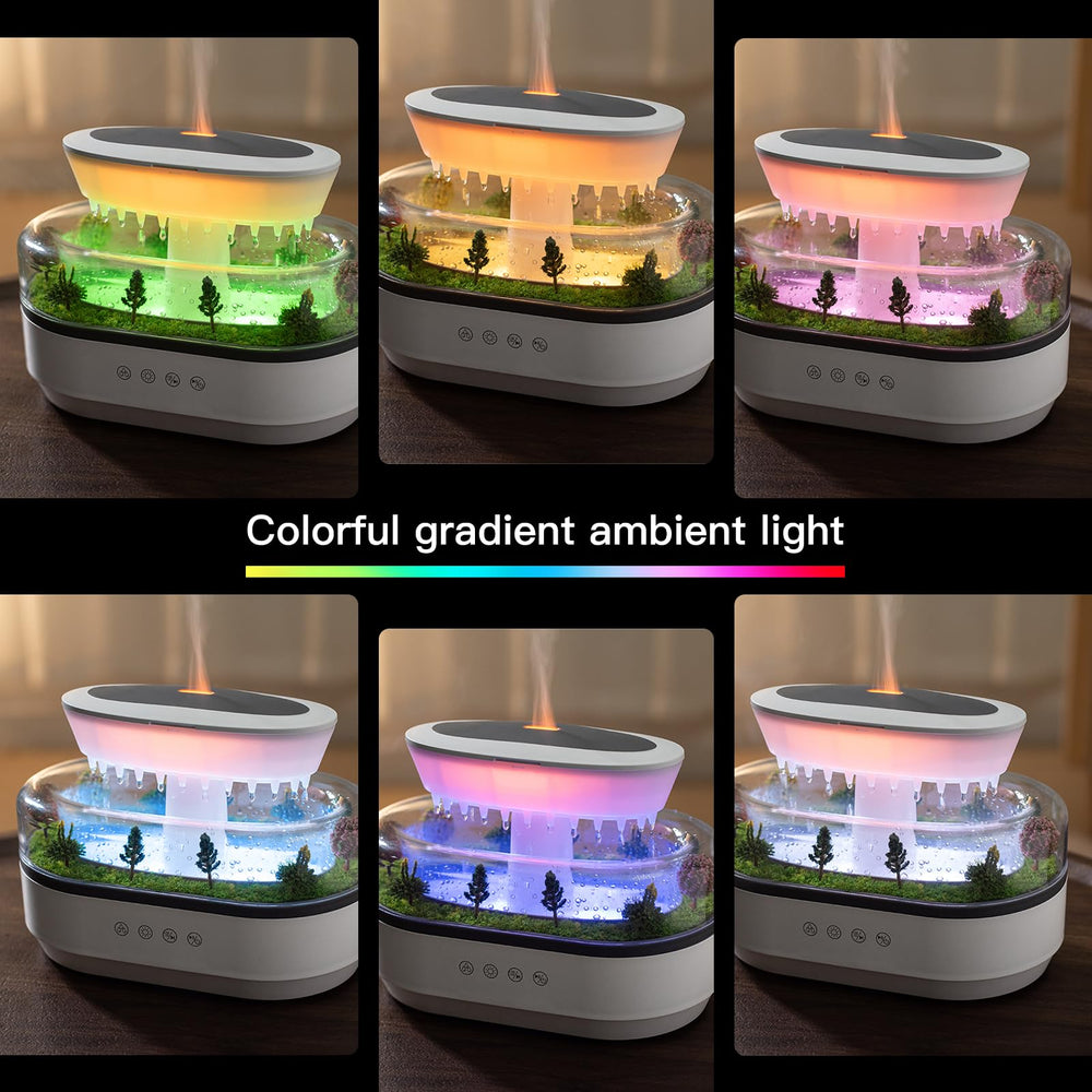 BLOIMP ultrasonic diffuser emitting quiet mist for focus