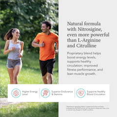 BloodFlow-7 Nitrosigine blend close-up highlighting nitric oxide boost