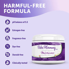 Bloom Krans Vulva Harmony dye-free formula close-up signaling clean comfort