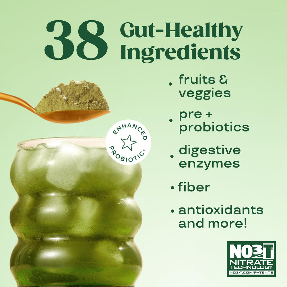 Bloom Nutrition apple cider greens with beet root flavor offers a tasty, nourishing option.