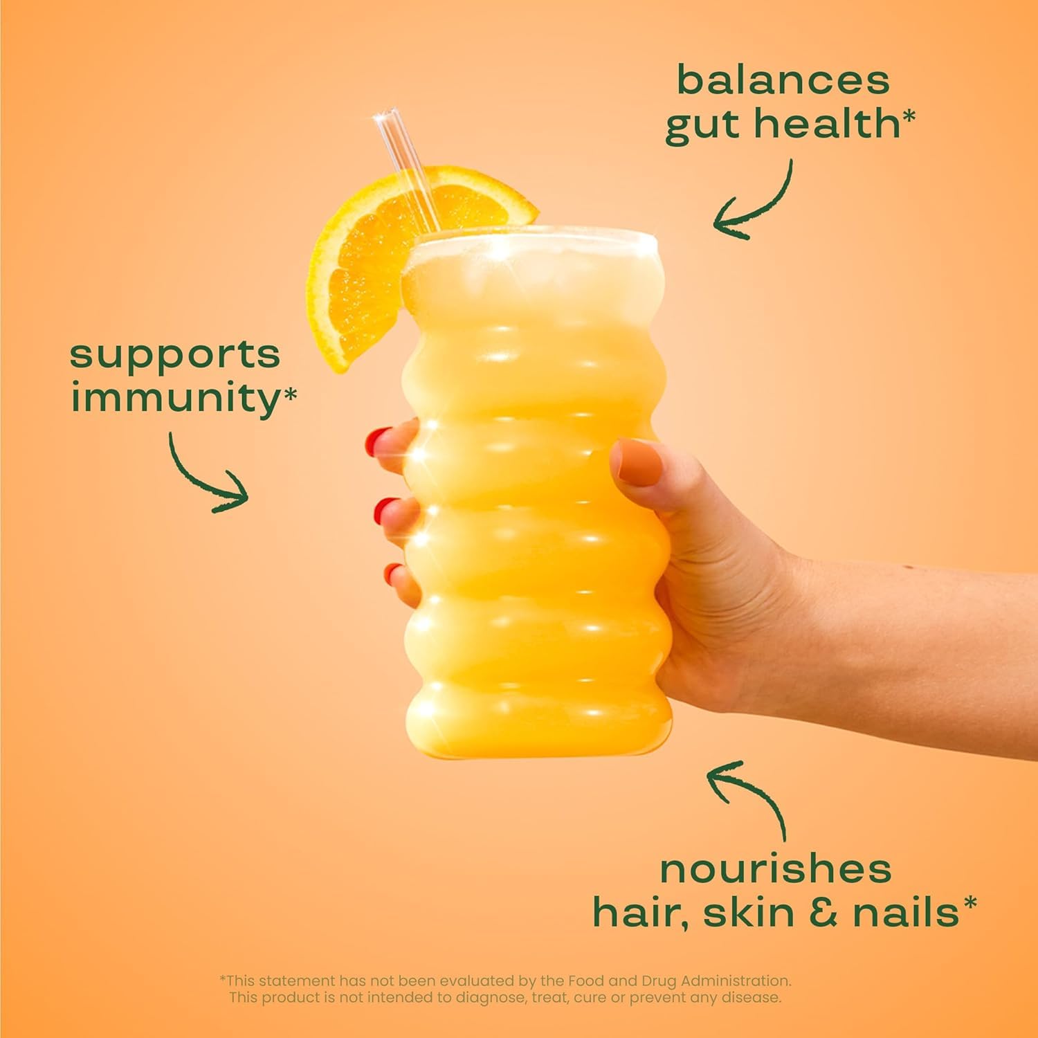 Bloom Nutrition Bovine Colostrum Powder texture image conveys smooth mixability and safe gut health routine.