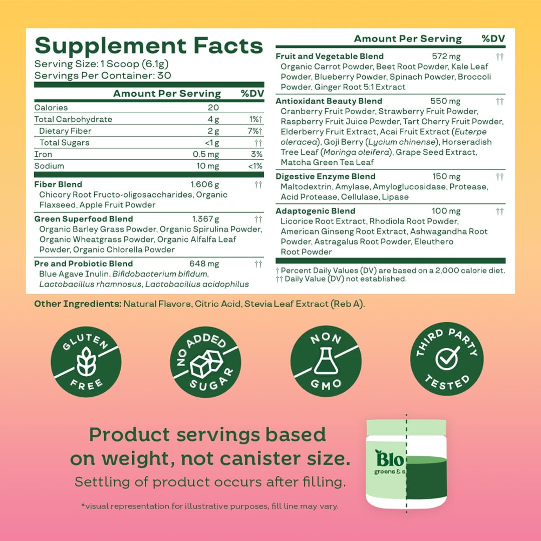 Bloom Nutrition Glass of juice with greens demonstrates tasty, convenient wellness routine.