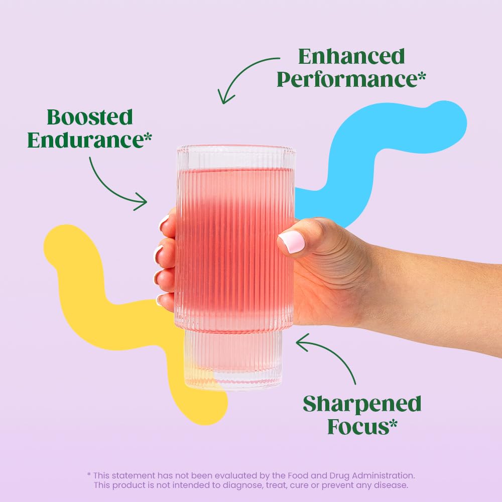 Bloom Nutrition pre workout features green tea extract for steady focus