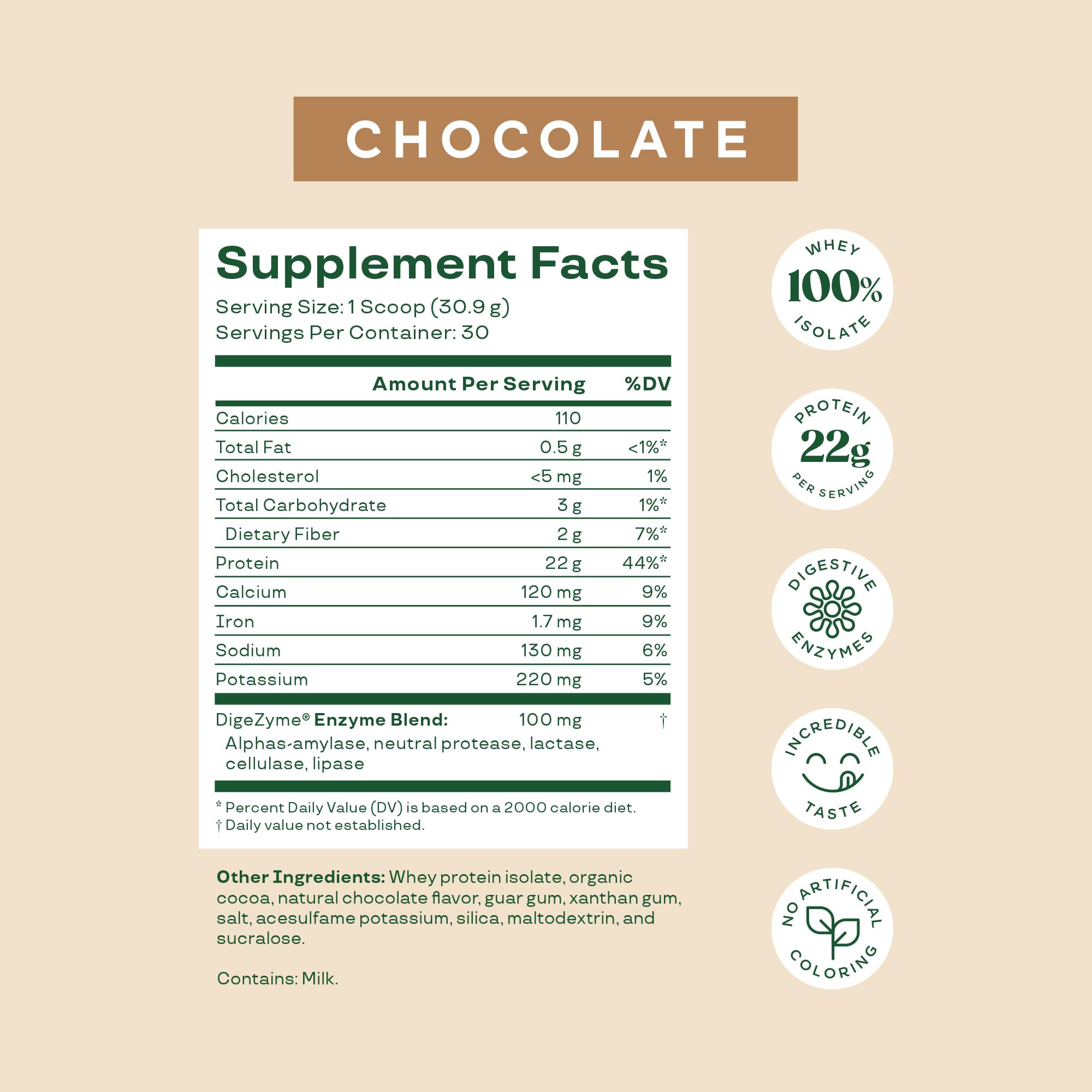Bloom Nutrition Whey Isolate Chocolate pour – fast-absorbing protein for workouts and snacks.