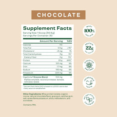 Bloom Nutrition Whey Isolate Chocolate pour – fast-absorbing protein for workouts and snacks.