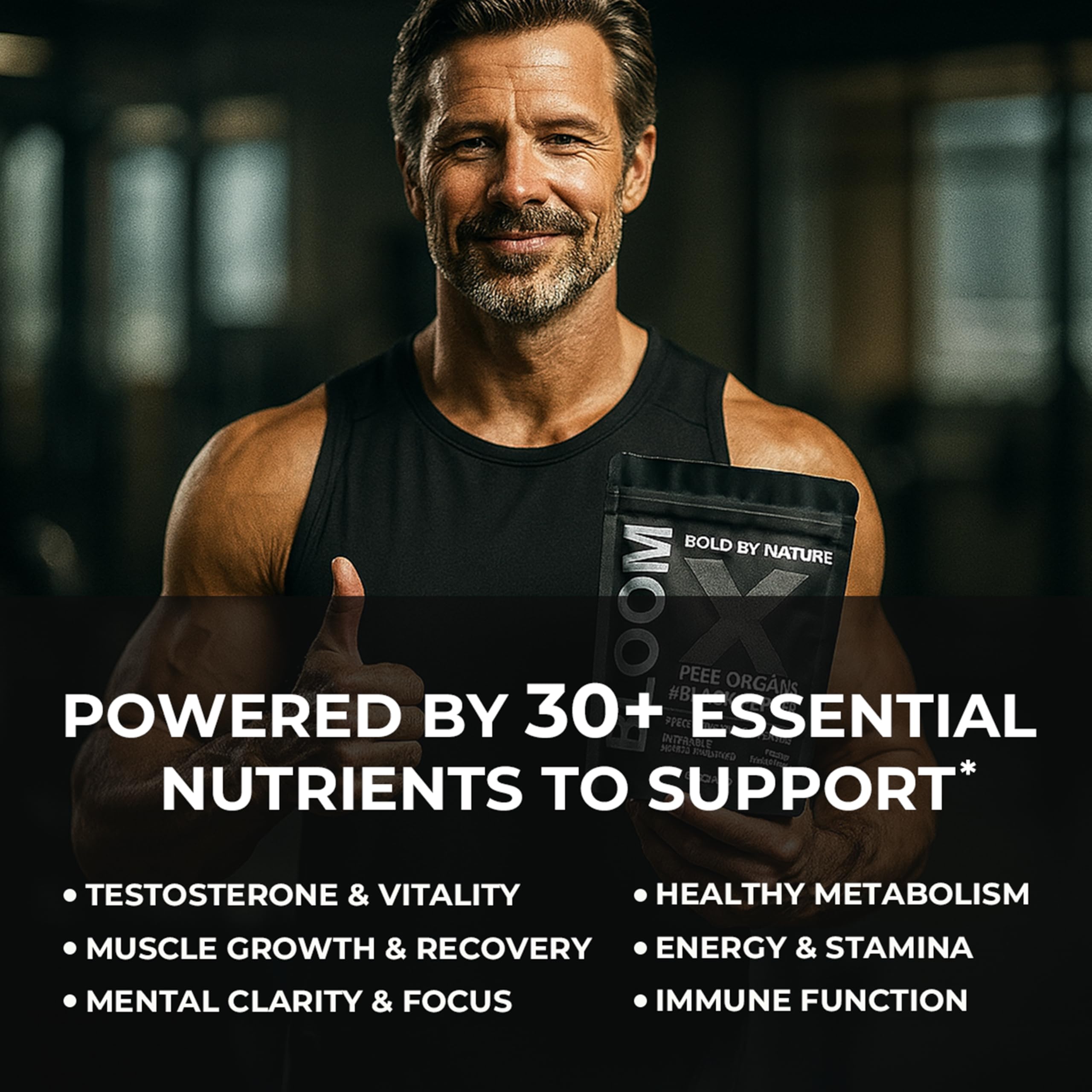 Bloomeo black pepper extract boosts absorption of key nutrients.