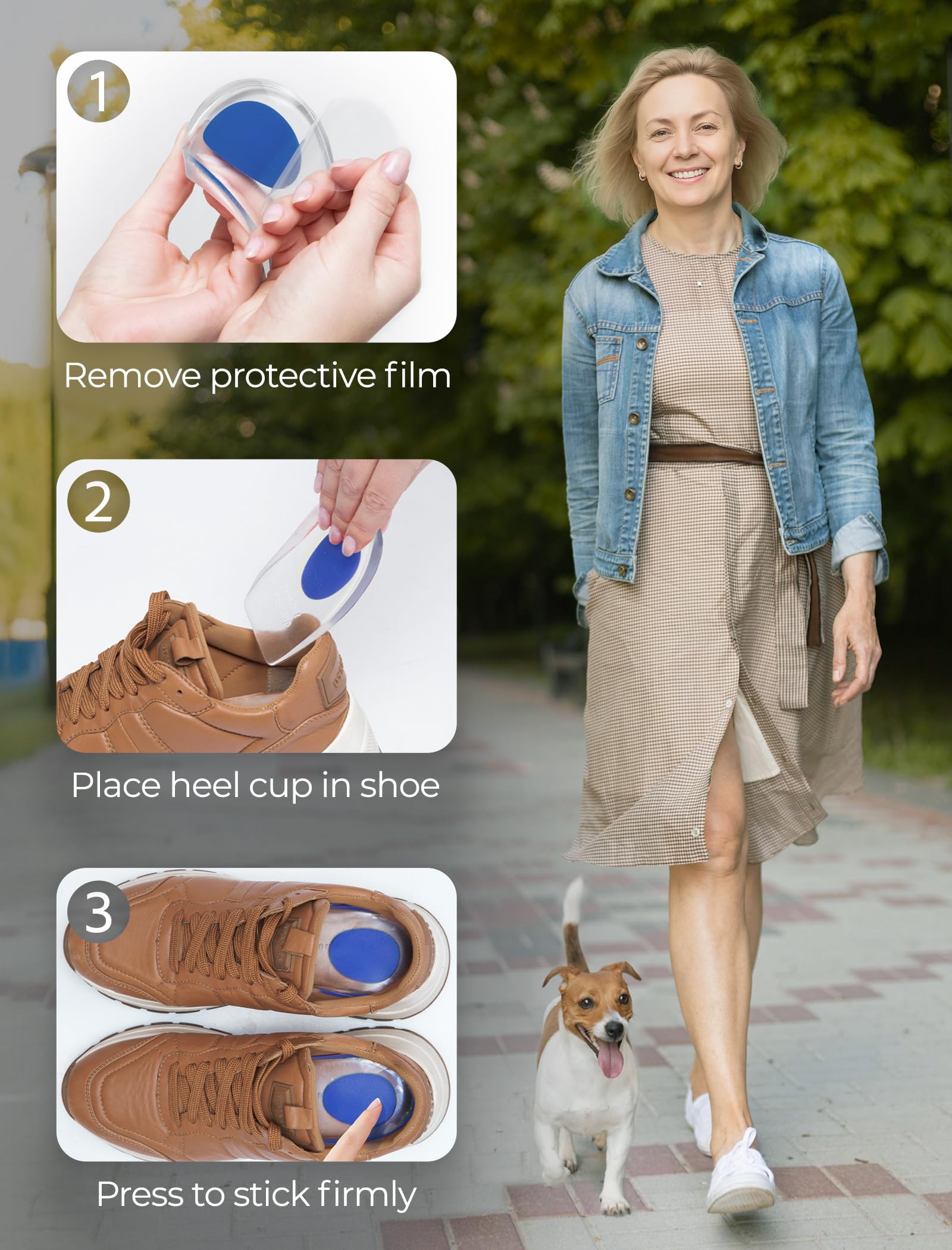 BloomLab slim-design inserts discreet fit in most shoes