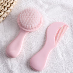 Bloomlet Baby brush with ergonomic handle for comfortable grooming