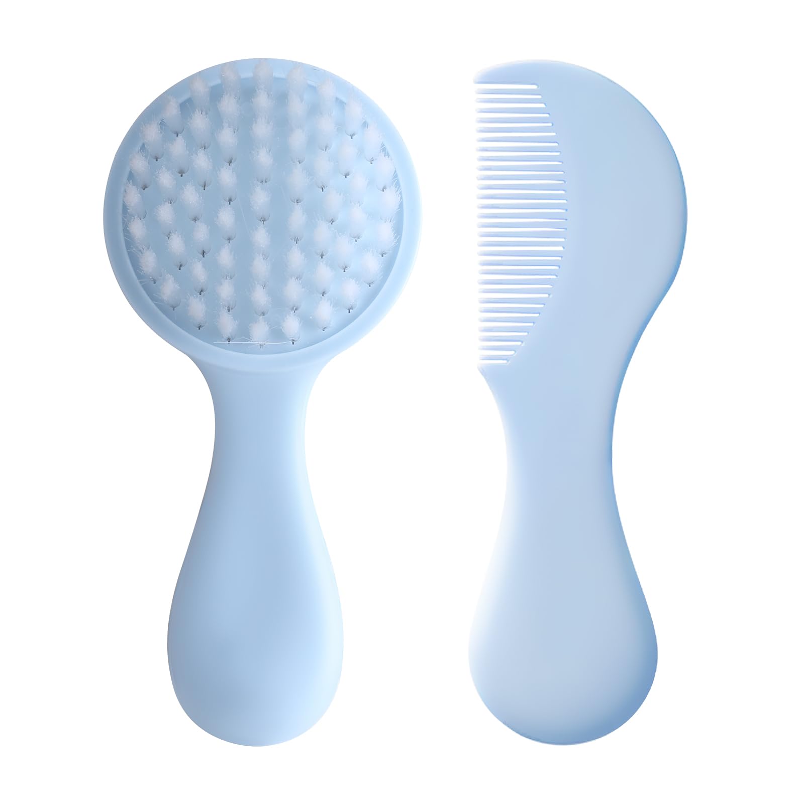 Bloomlet Baby hair brush with soft bristles for gentle detangling