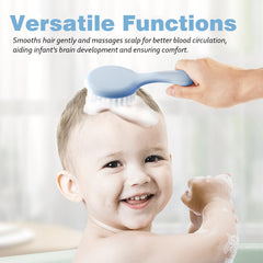 Bloomlet Baby newborn hair brush and comb promote gentle styling