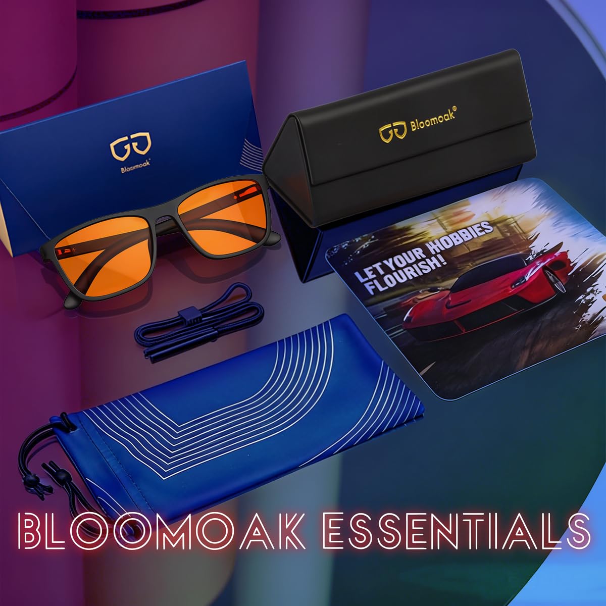 Bloomoak packaging and case shown for safe storage.