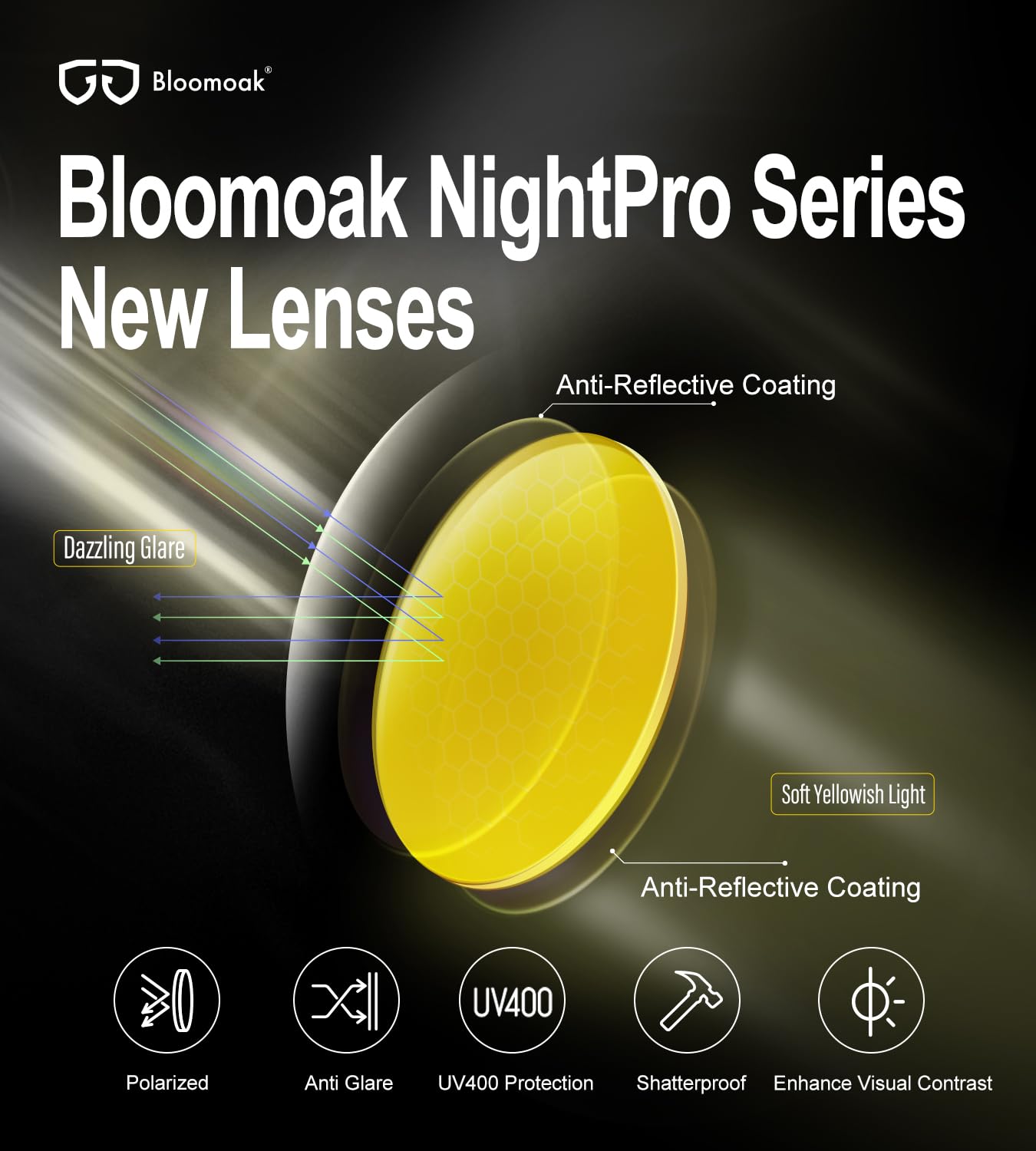 Bloomoak ultralight thermoplastic frame feels feather-light
