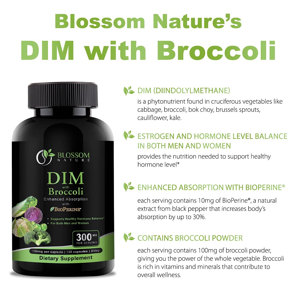 Blossom Nature ingredients chart confirms non-GMO vegan gluten-free formula.