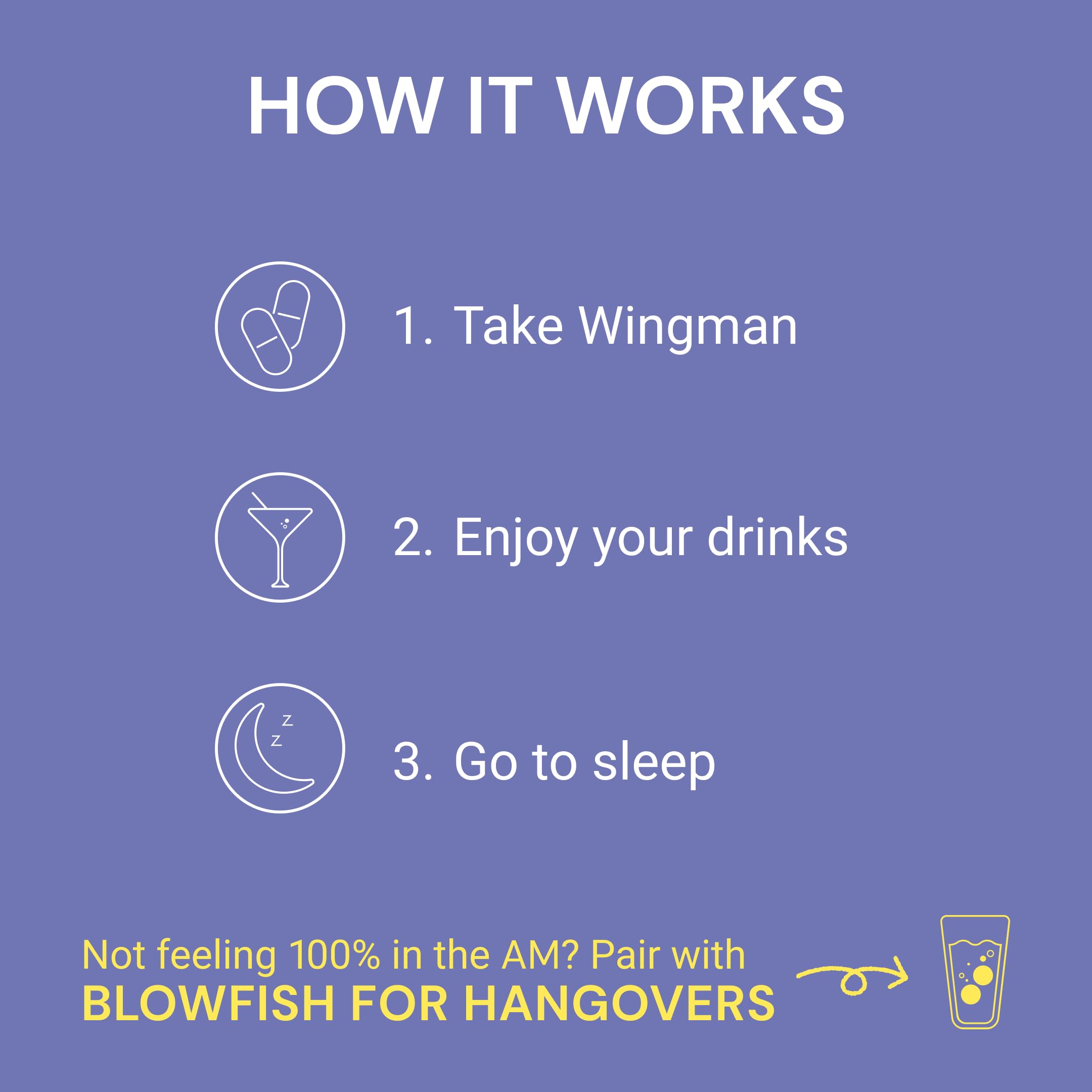 Blowfish Wingman ingredients label close-up