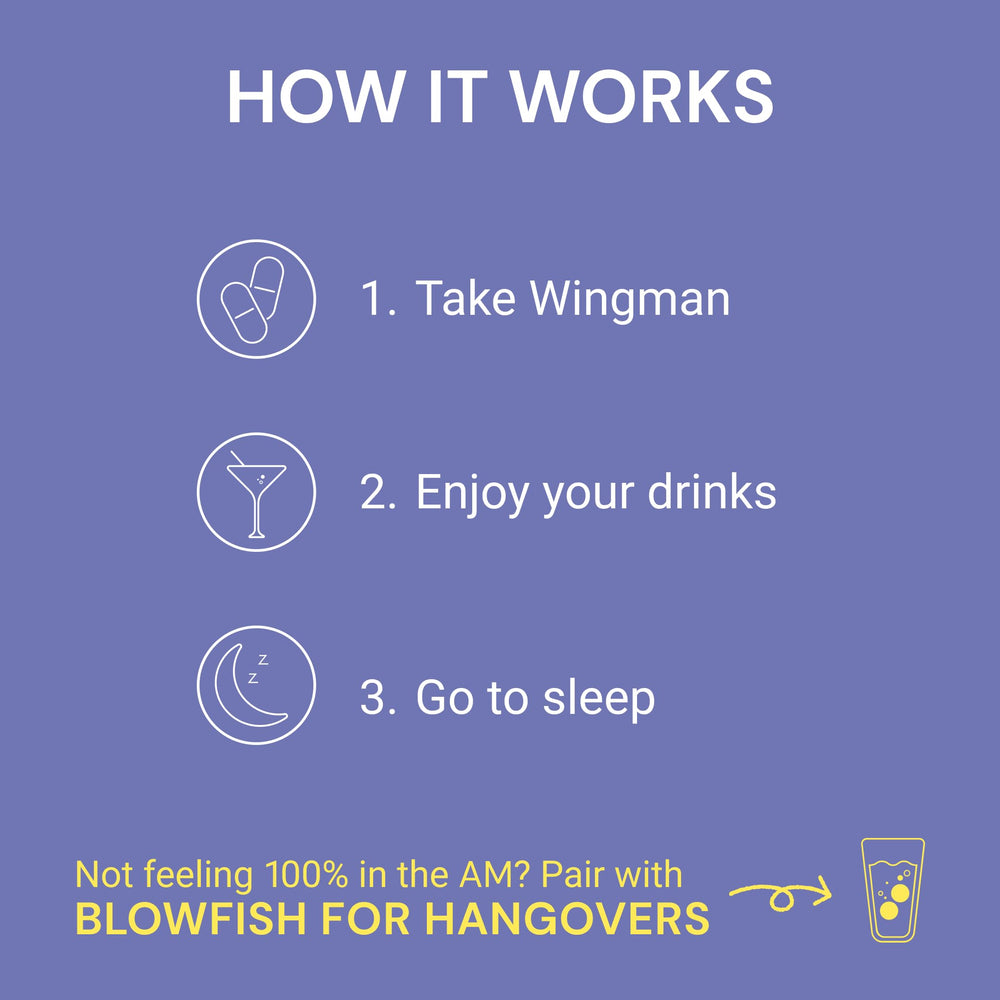 Blowfish Wingman ingredients label close-up