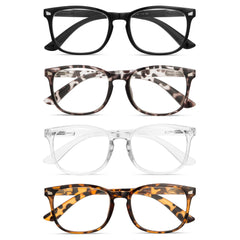 Gafas de lectura BLS BLUES para mujer, lectura cómoda en casa