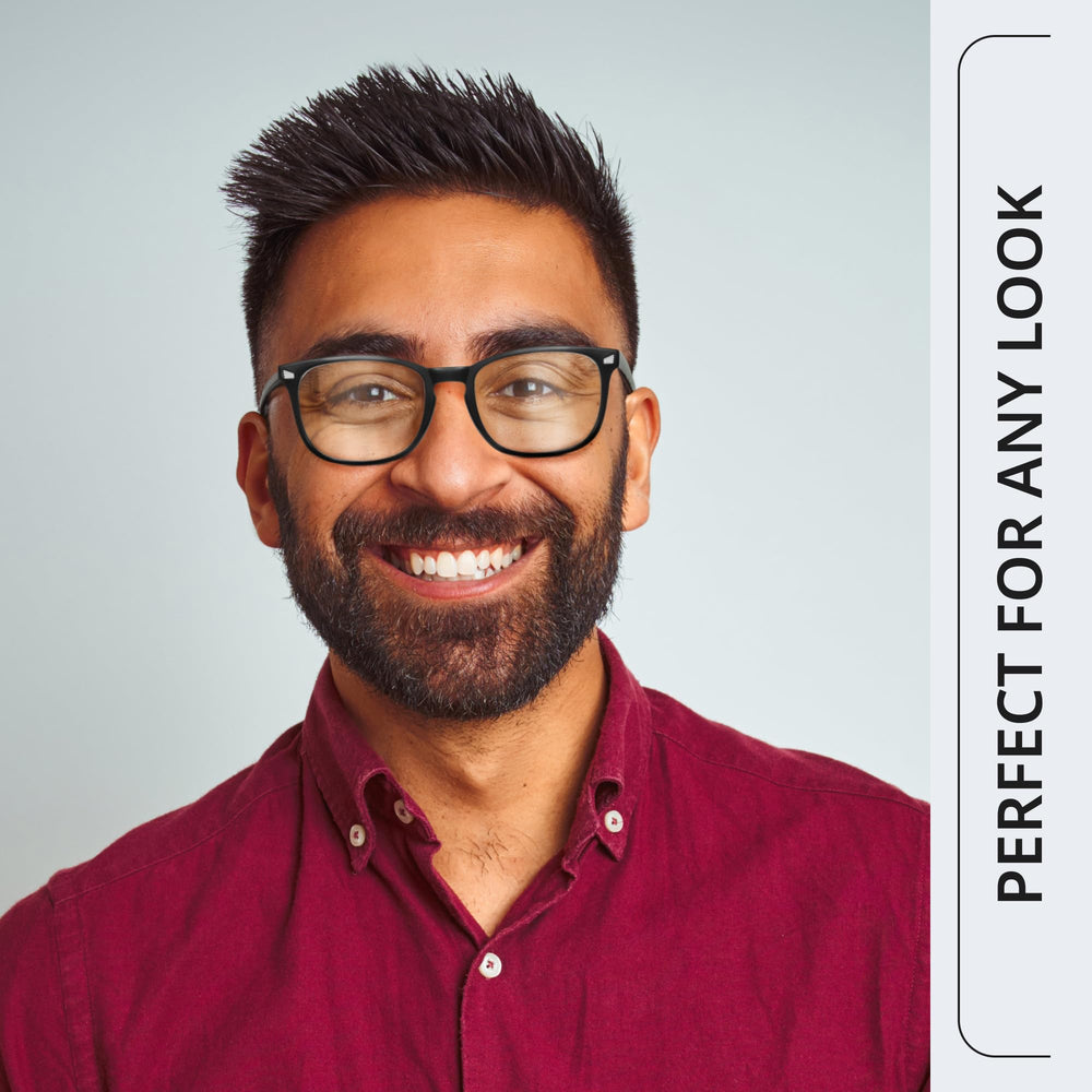 BLS BLUES reading glasses packaging, ready to gift with stylish presentation