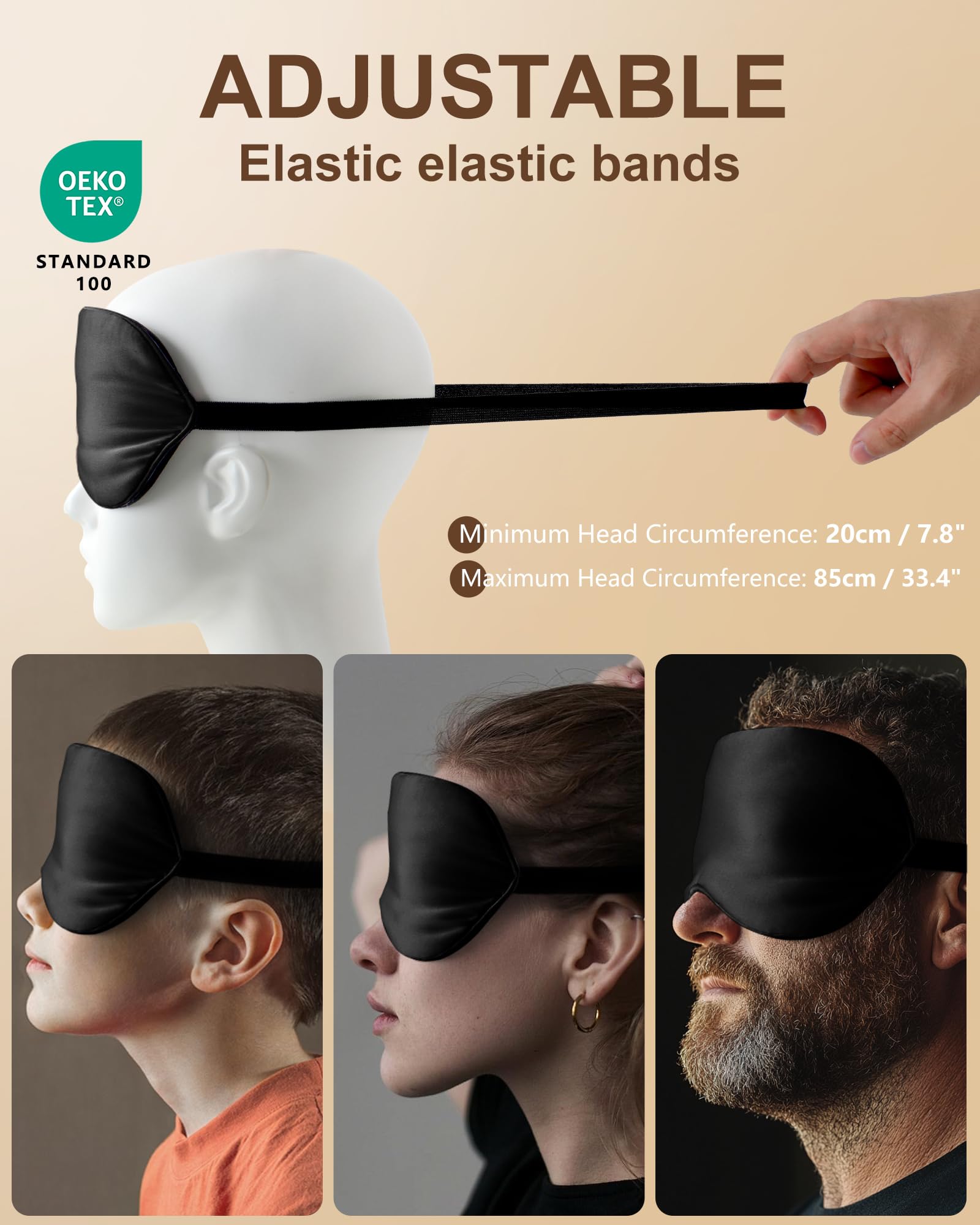 BLSSNZ Silk Sleep Mask, packaging shown as a gift-ready box.