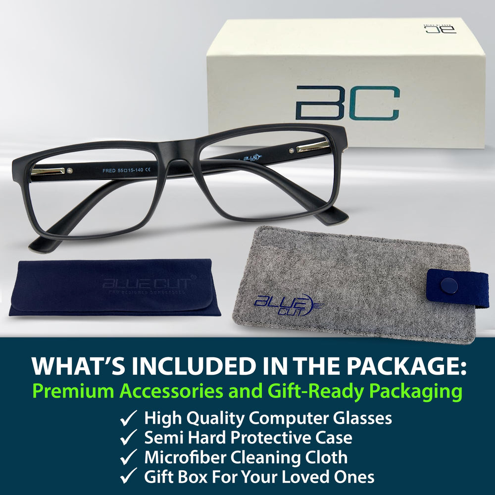 BLUE CUT boxed packaging with gift-ready presentation.