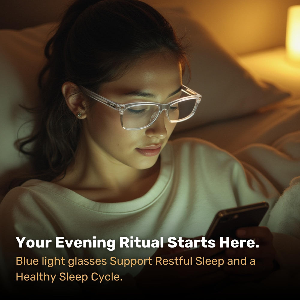 Blue Cut lenses offer magnification options for reading tasks