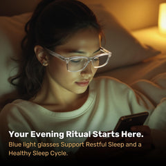 Blue Cut lenses offer magnification options for reading tasks