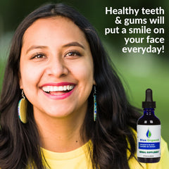 Blue Organix dragon blood tincture drops for easy daily use.
