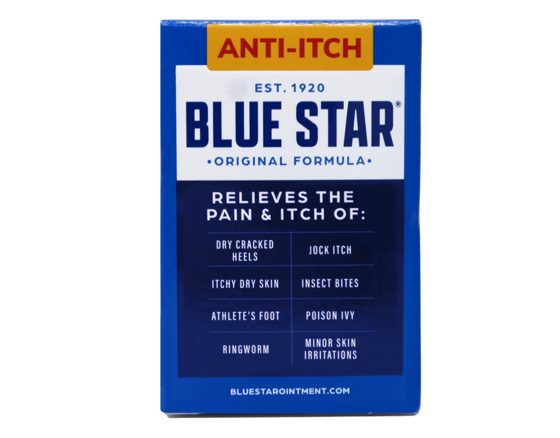 Blue Star Ointment open jar detail demonstrating smooth consistency.