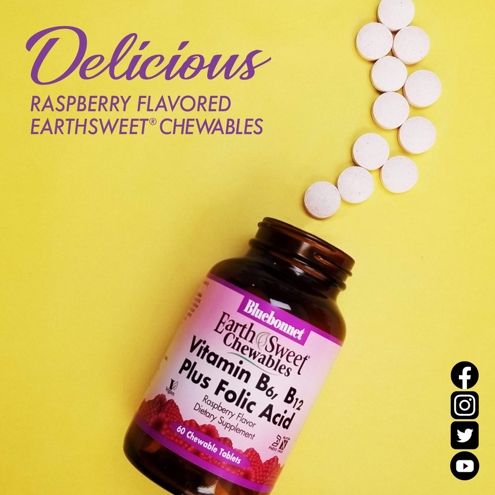 60 chewable tablets per bottle for daily servings.
