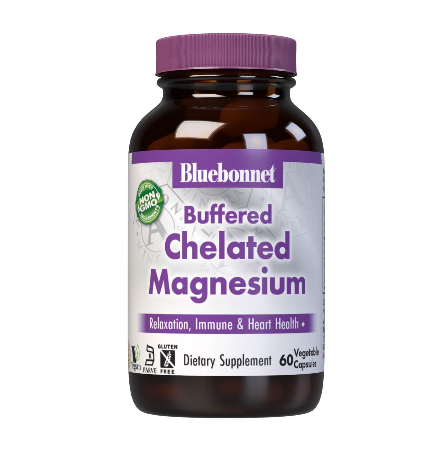 BlueBonnet Albion buffered magnesium bottle for daily energy support