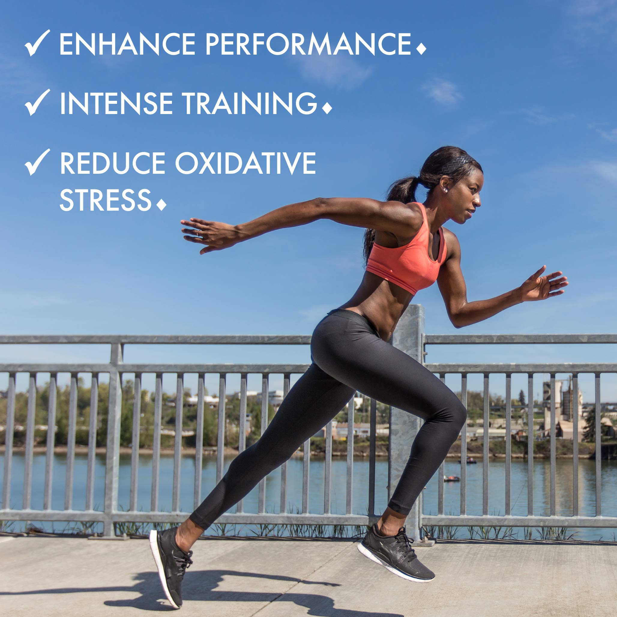 Bluebonnet antioxidant support on label communicates protective benefits.