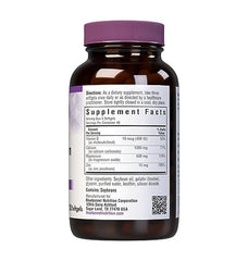BlueBonnet bottle back label detailing ingredients and suggested daily serving