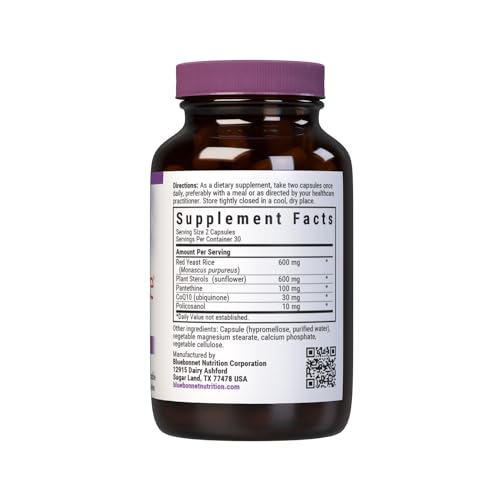 Bluebonnet CholesteRice plant sterols blend for balanced nutrition.