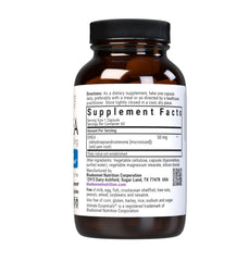 BlueBonnet DHEA 50mg capsule close-up for easy daily supplementation