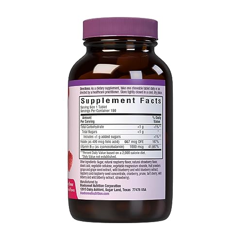 BlueBonnet EarthSweet tablets pictured with daily routine snack option