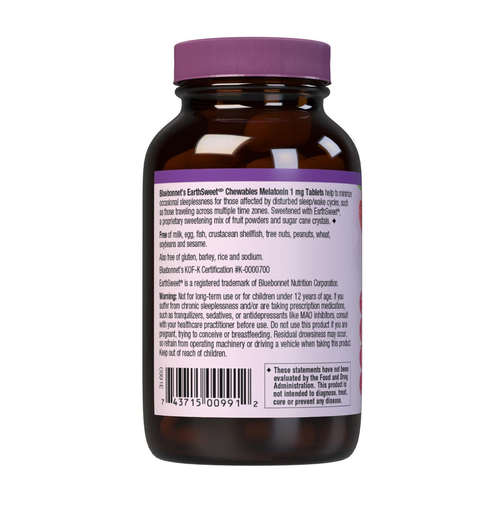 Tabletas masticables de disolución rápida con aroma agradable.
