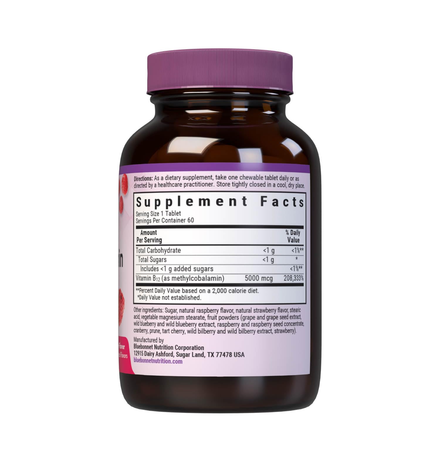 Bluebonnet EarthSweet methylcobalamin tablets for on-the-go use