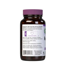 Bluebonnet label close-up showing kosher and gluten-free certification.