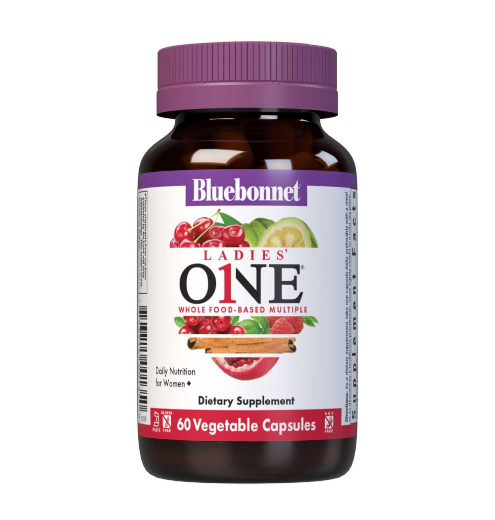 BlueBonnet Ladies One bottle front for on-the-go nourishment.