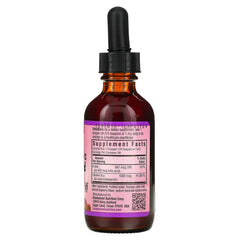 Bluebonnet Raspberry liquid drops highlight vegan, allergen-free formula.