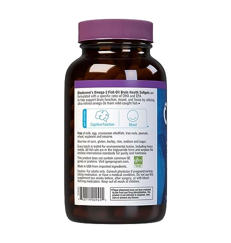 BlueBonnet Omega-3 Brain Formula recyclable packaging for eco-conscious shoppers