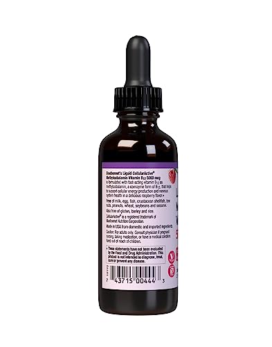 On-the-go use with dropper for daily B12 supplementation