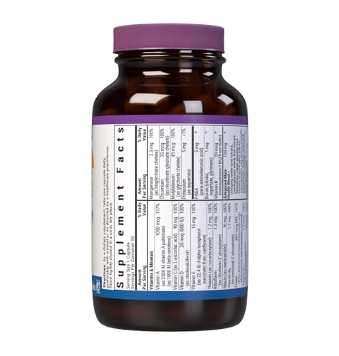 BlueBonnet One for Men capsules closeup, convenient daily nutrition for men on the go.