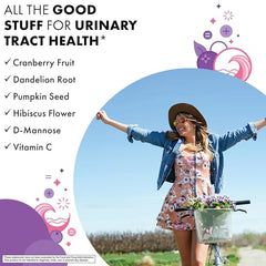 Bluebonnet Urinary Tract Support herbal extracts close-up showing sustainable botanicals