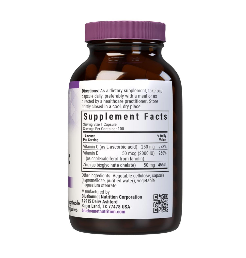BlueBonnet capsules close-up highlighting soy-free and gluten-free formulation